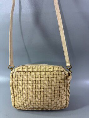 Clare V. Woven Midi Sac Crossbody Bag